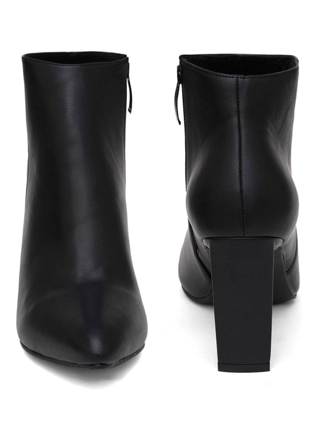 Beige Solid Block Chelsea Boots | BT61 - view 21