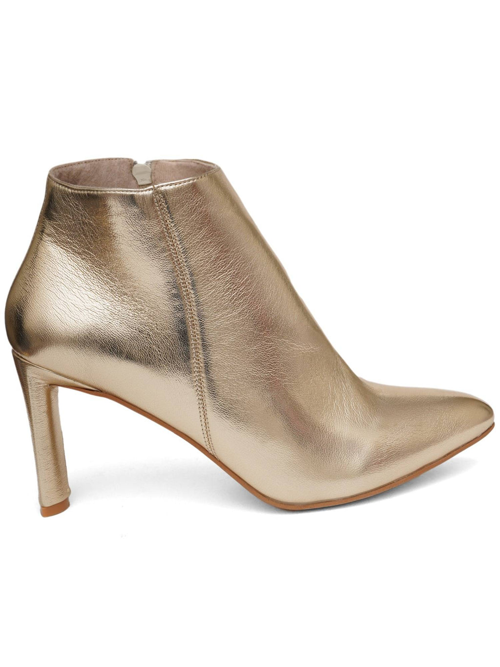 Gold Solid Block Chelsea Boots | BT61 - view 3