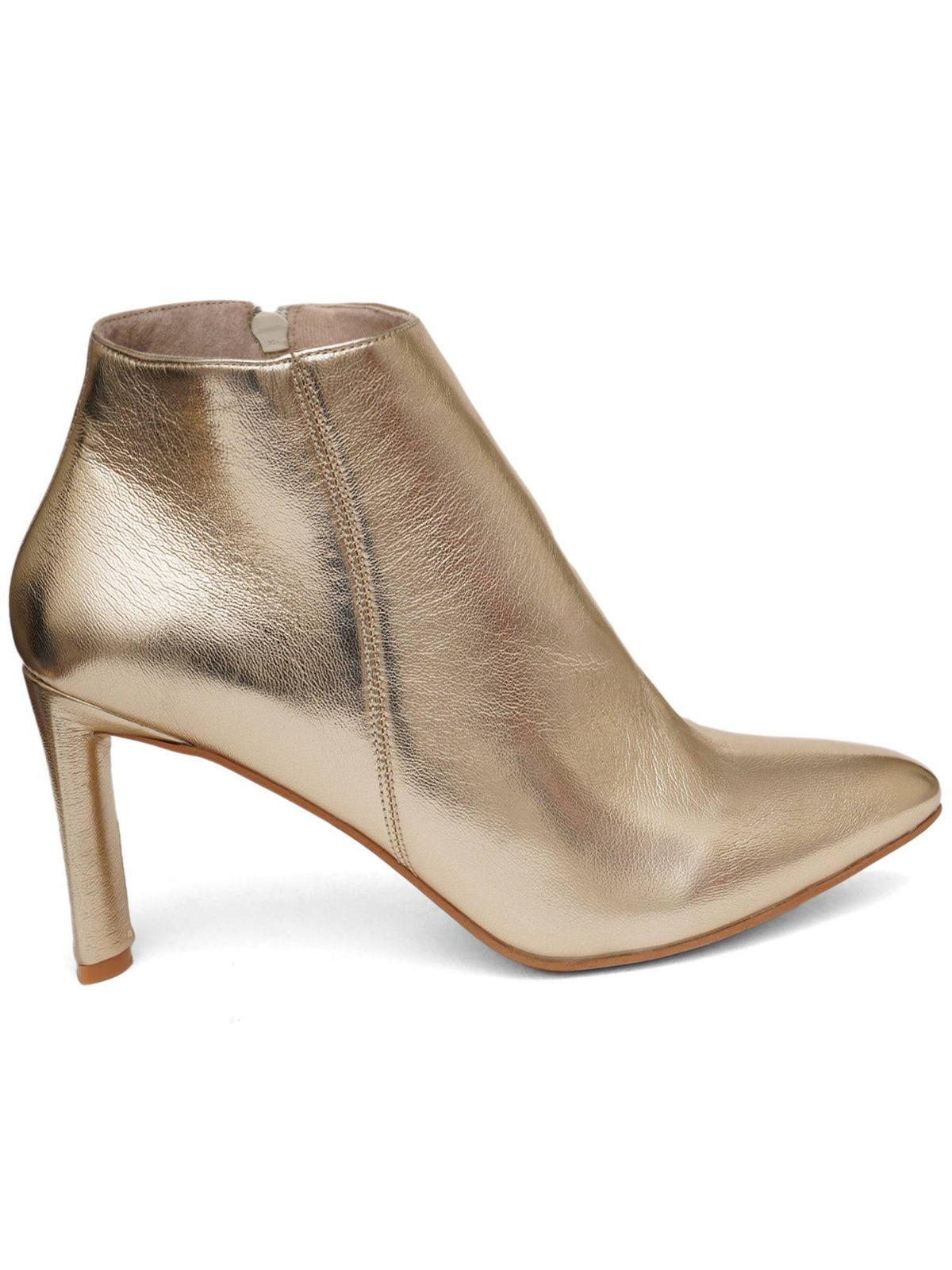 Gold Solid Block Chelsea Boots | BT61 - view 3