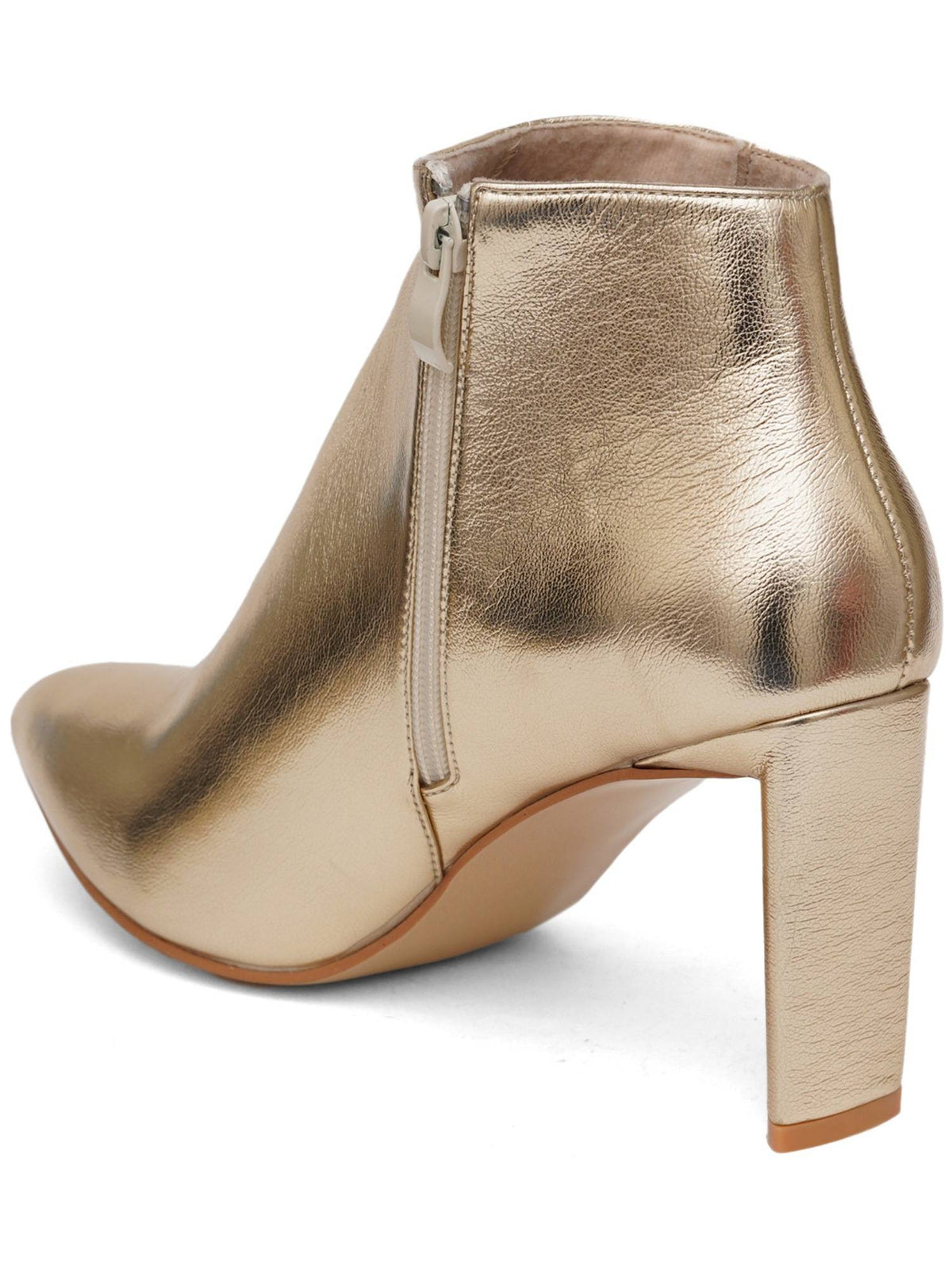 Gold Solid Block Chelsea Boots | BT61 - view 4