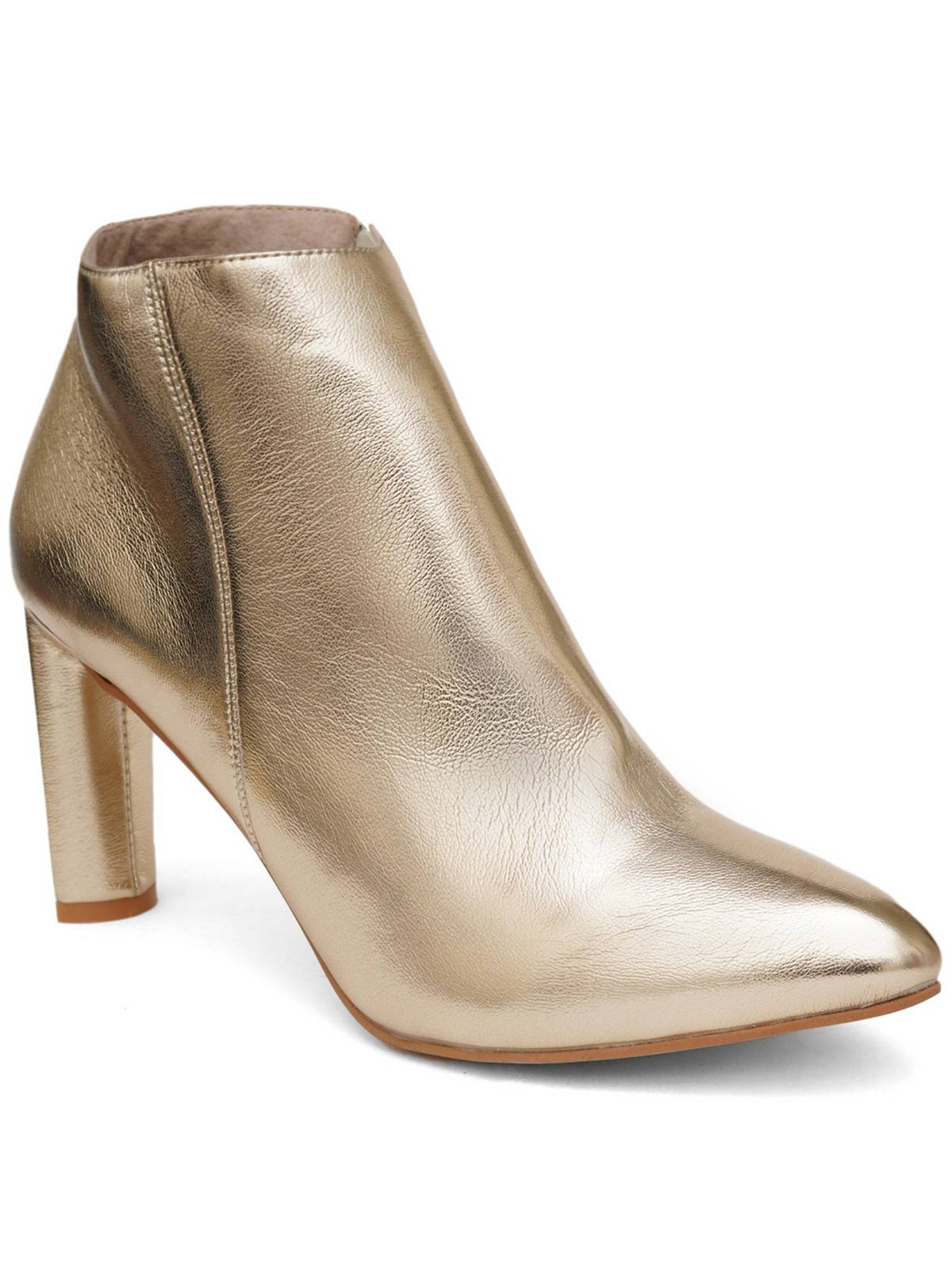 Gold Solid Block Chelsea Boots | BT61 - view 8