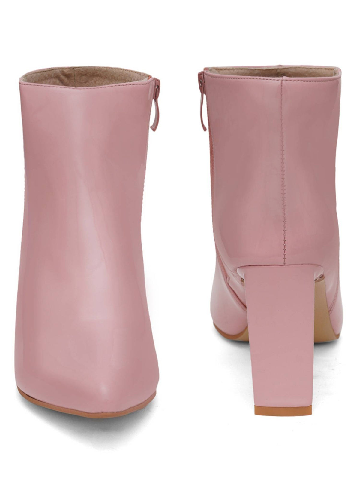 Gold Solid Block Chelsea Boots | BT61 - view 13