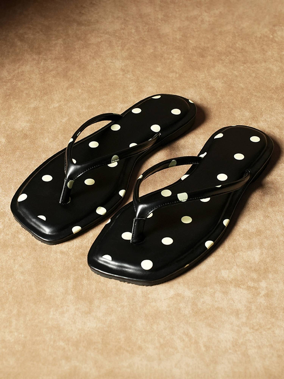 Annistons Beige Leopard Printed Lightweight Flats for Women | F61 - view 7