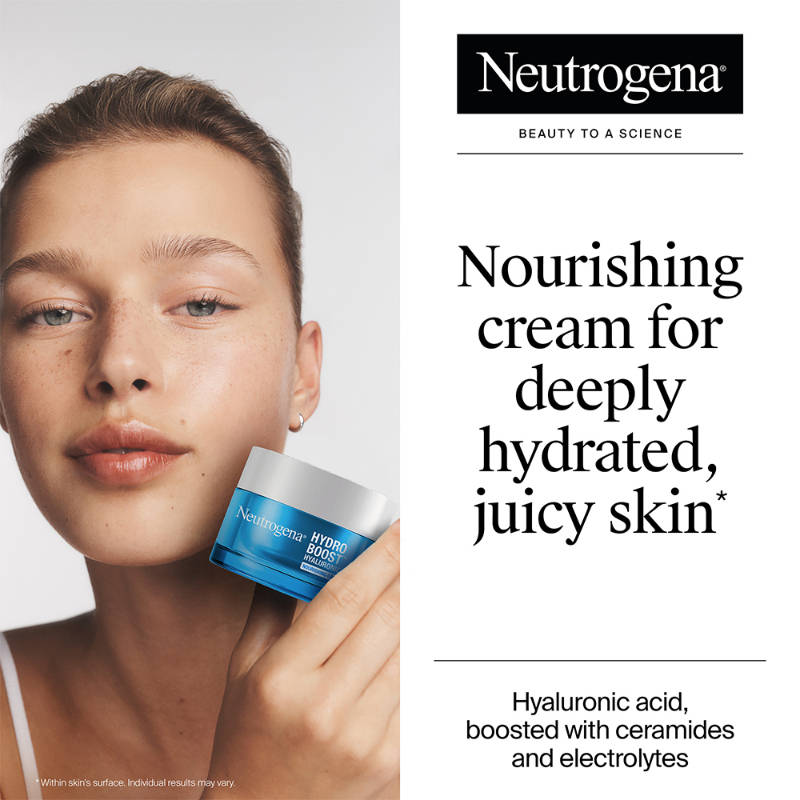 Hydro Boost Nourishing Cream Moisturizer with Hyaluronic Acid + Ceramides For Dry Skin | FC3 - view 2