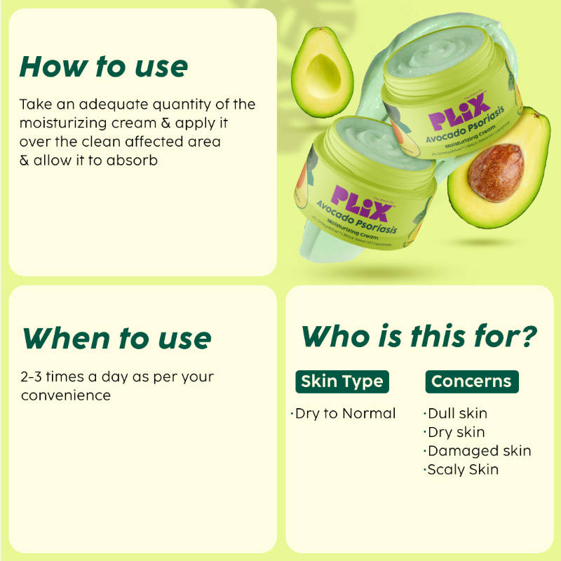 Avocado Psoriasis Moisturizing Cream | PL1 - view 5