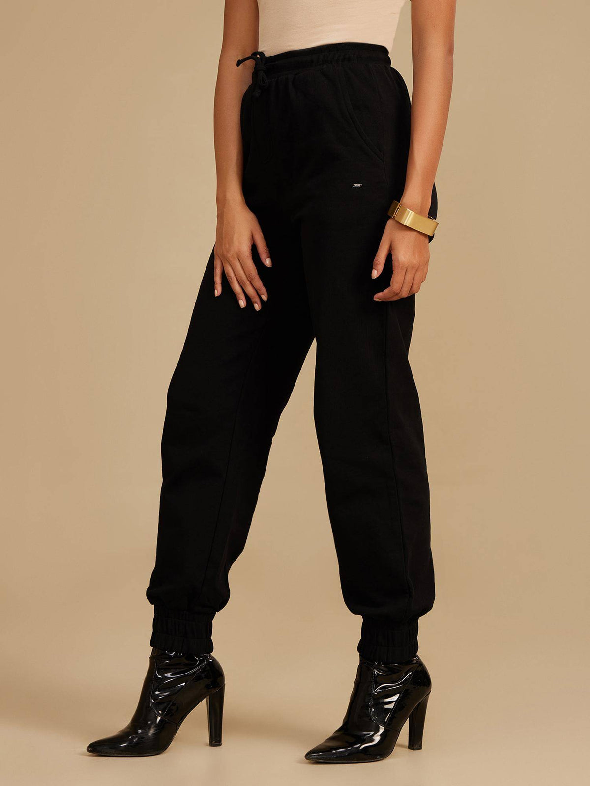 Navy Blue Solid Jogger | WJ89 - view 10