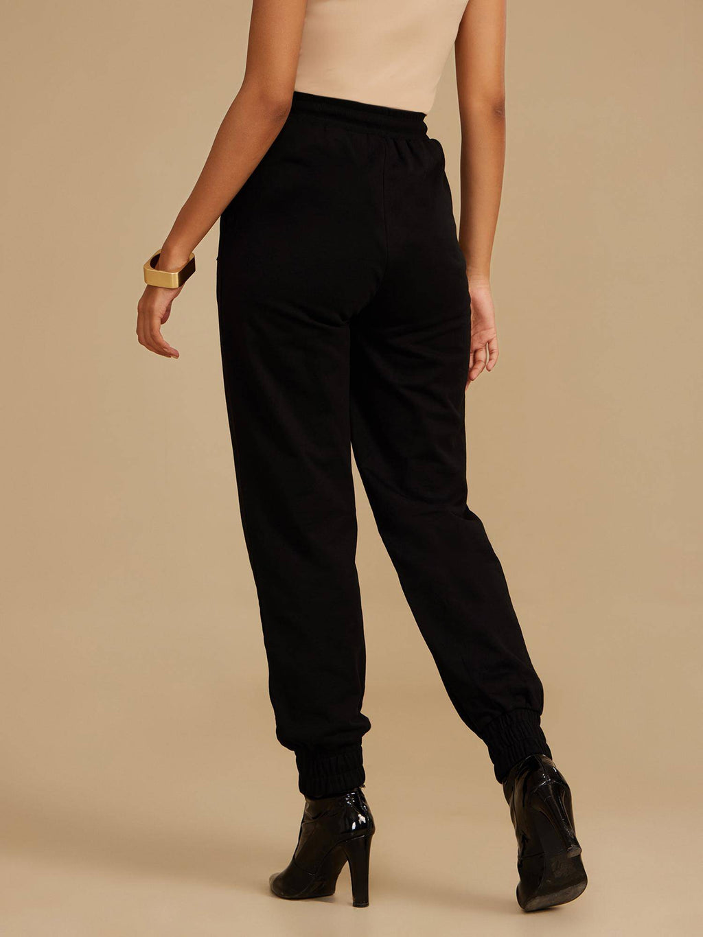 Brown Solid Jogger | WJ89 - view 10