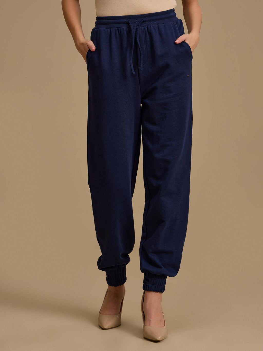 Brown Solid Jogger | WJ89 - view 14