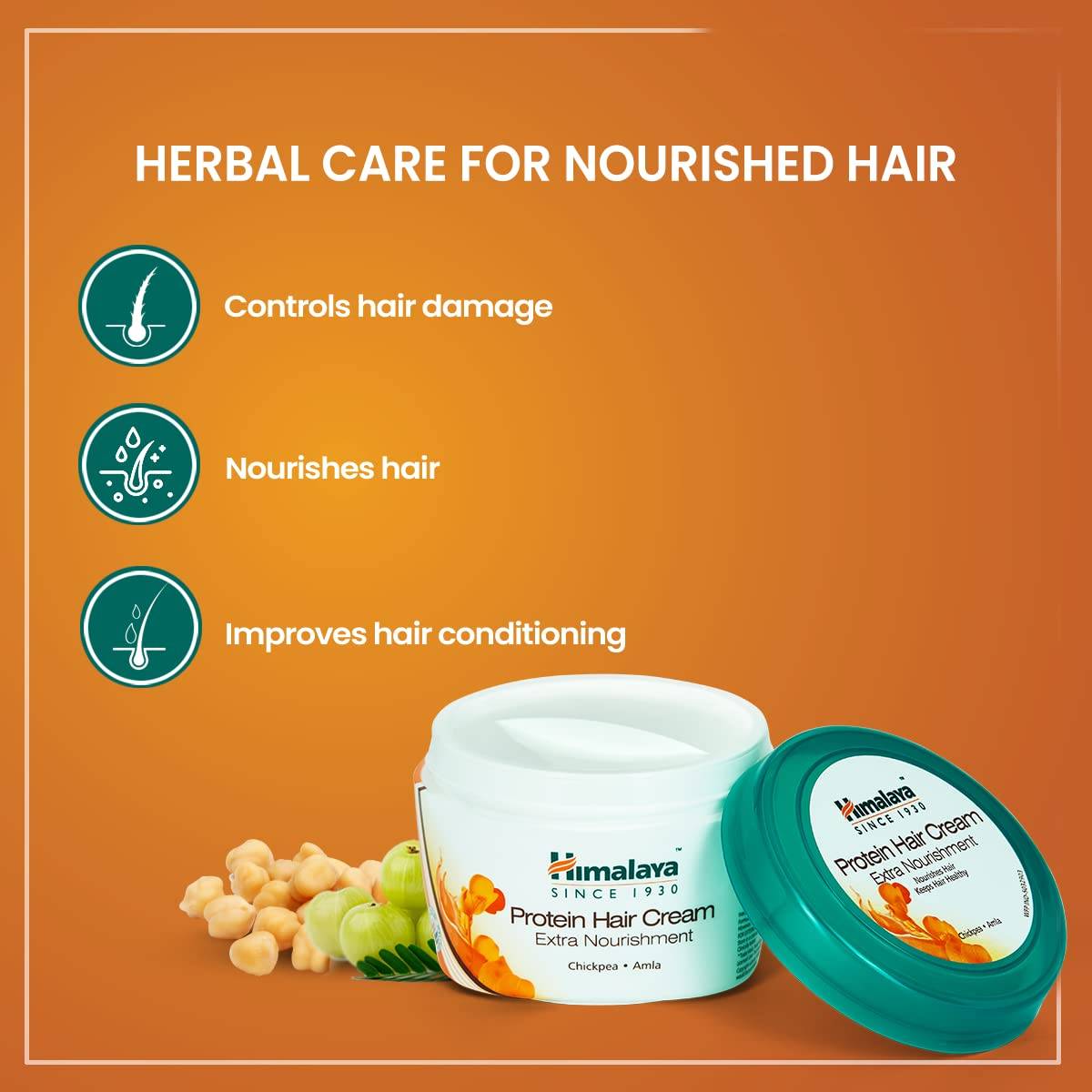 Protein Hair Cream With Chickpea & Amla | H85 - view 4