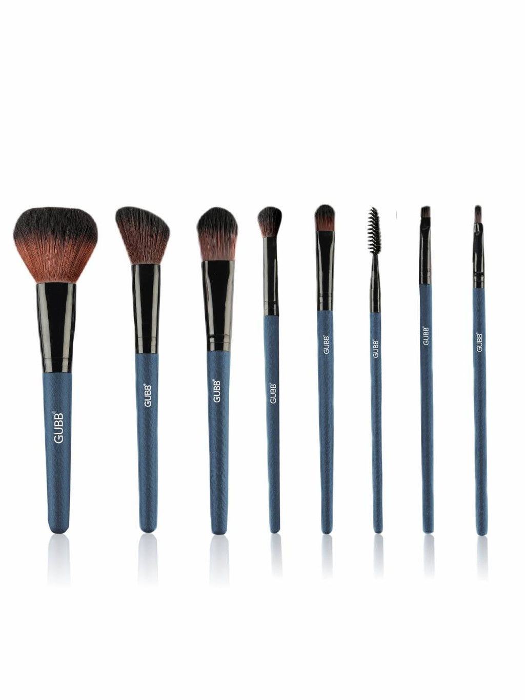 Professional Black Makeup Brush Set - 8 Makeup Brushes Kit for Women | T32 - view 2