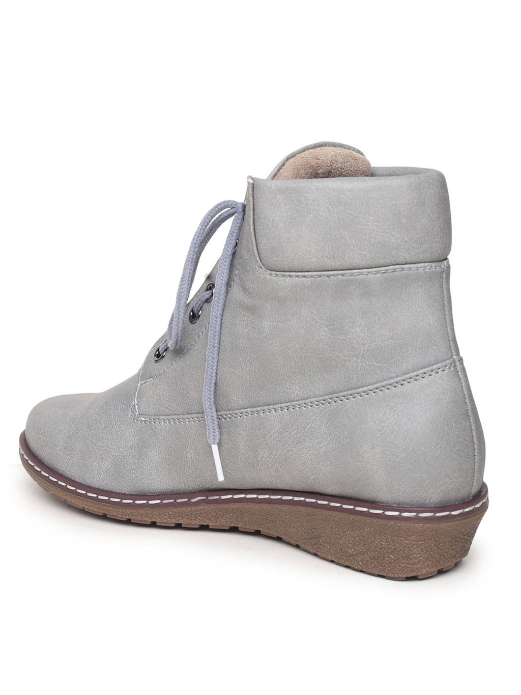 Solid Brown Casual Boots | BT61 - view 14