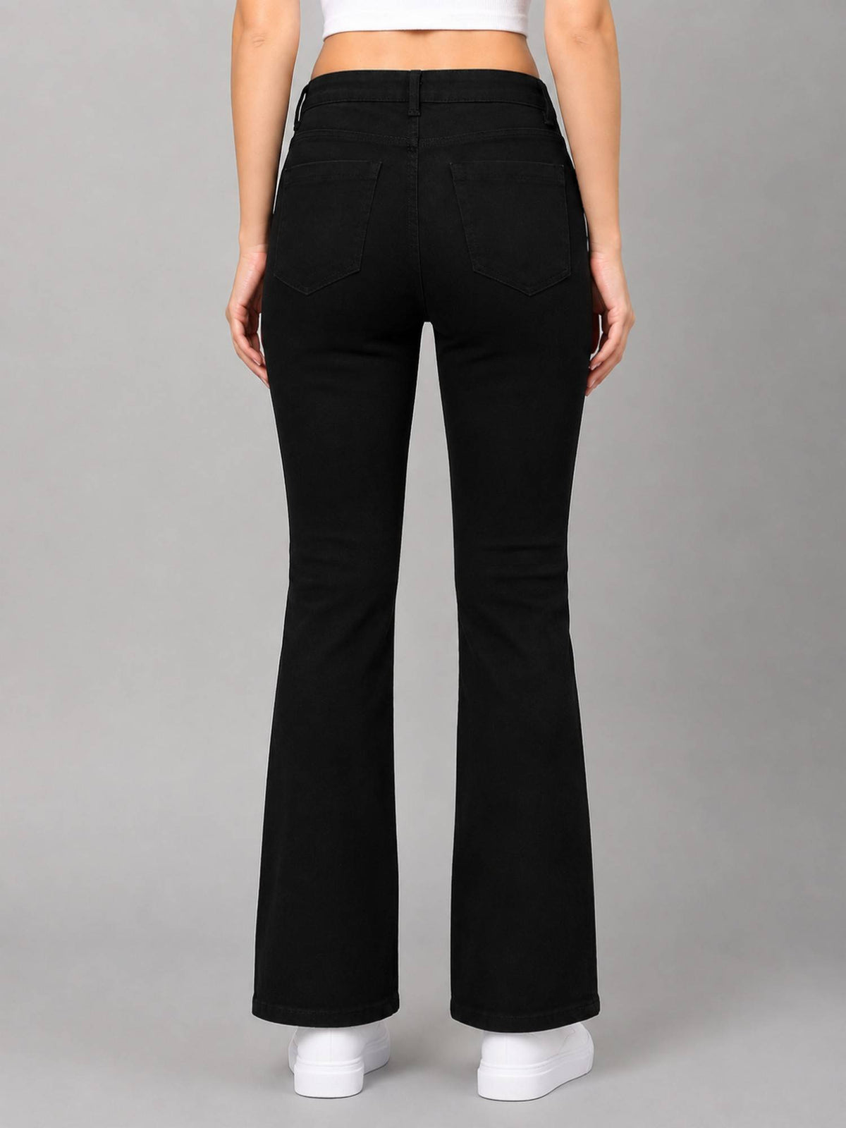 Women High-Rise Stretch Boot Cut Jeans | BT10 - view 2
