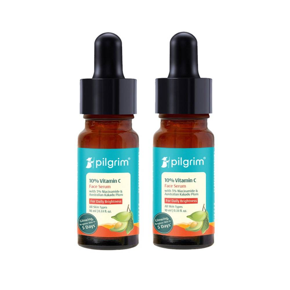 10% Vitamin C Face Serum Triple Glow+++ with 5%Niacinamide Brightens All Skin Type Pack of 2 | Z8 - view 1