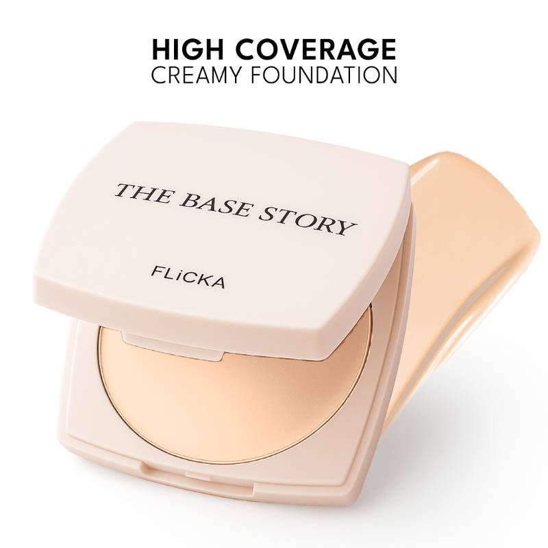 The Base Story Foundation High Coverage Satin Matte Finish Lightweight Waterproof | F14 - view 1