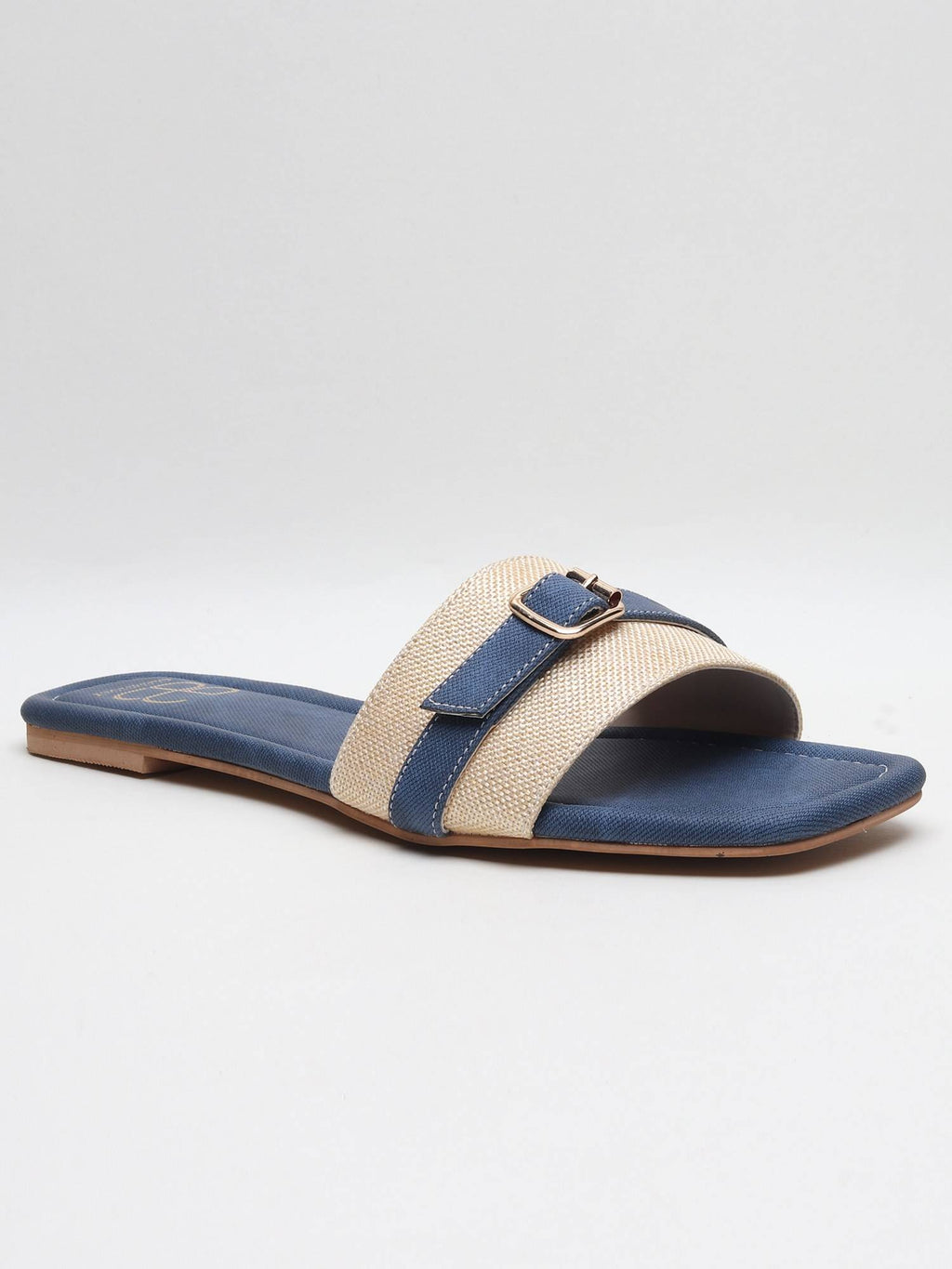 TrendiTread Textured Blue Flats | F61 - view 4
