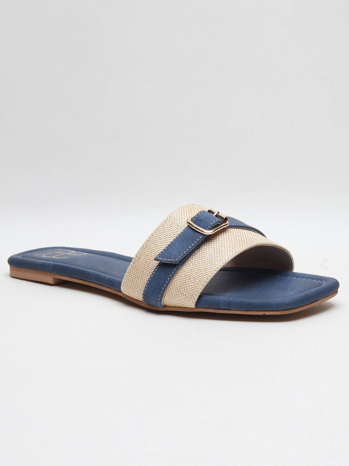 TrendiTread Textured Blue Flats | F61 - view 4