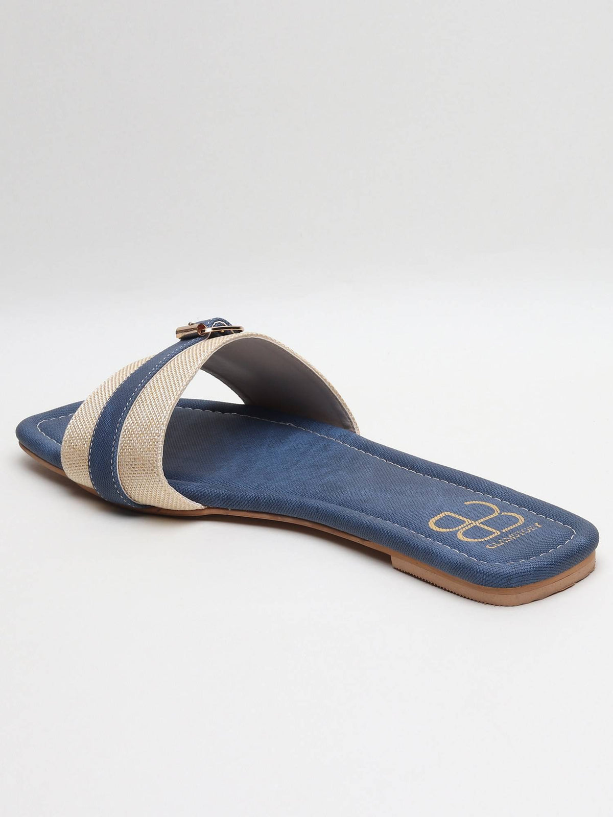 TrendiTread Textured Blue Flats | F61 - view 6