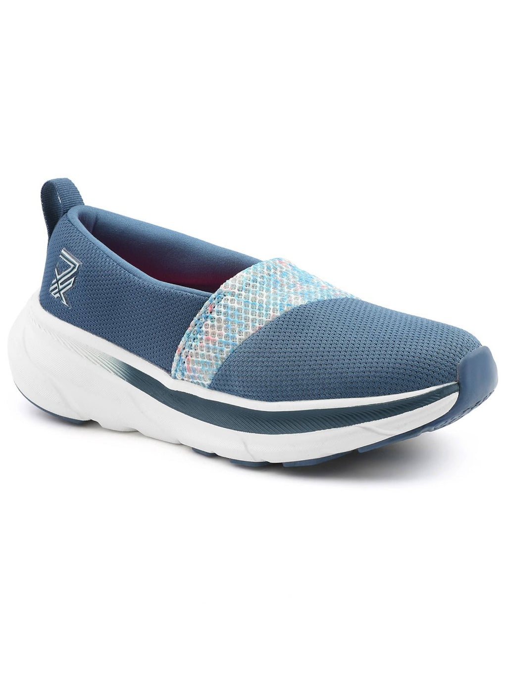 Leap7x CANBERRA1E Blue Sports Walking Shoes for Women | SH9 - view 2
