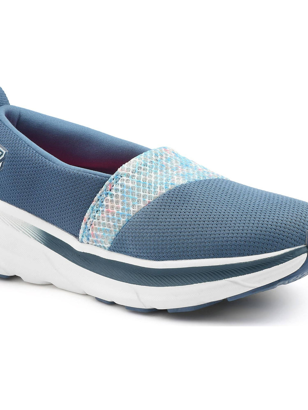 Leap7x CANBERRA1E Blue Sports Walking Shoes for Women | SH9 - view 5
