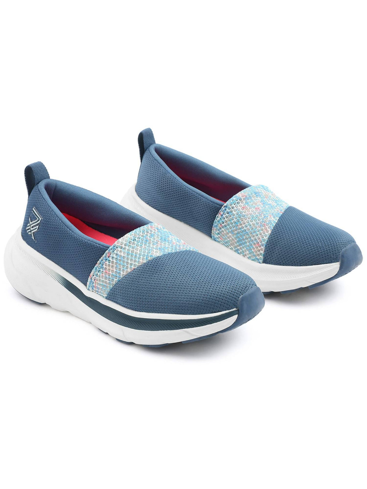 Leap7x CANBERRA1E Blue Sports Walking Shoes for Women | SH9 - view 6