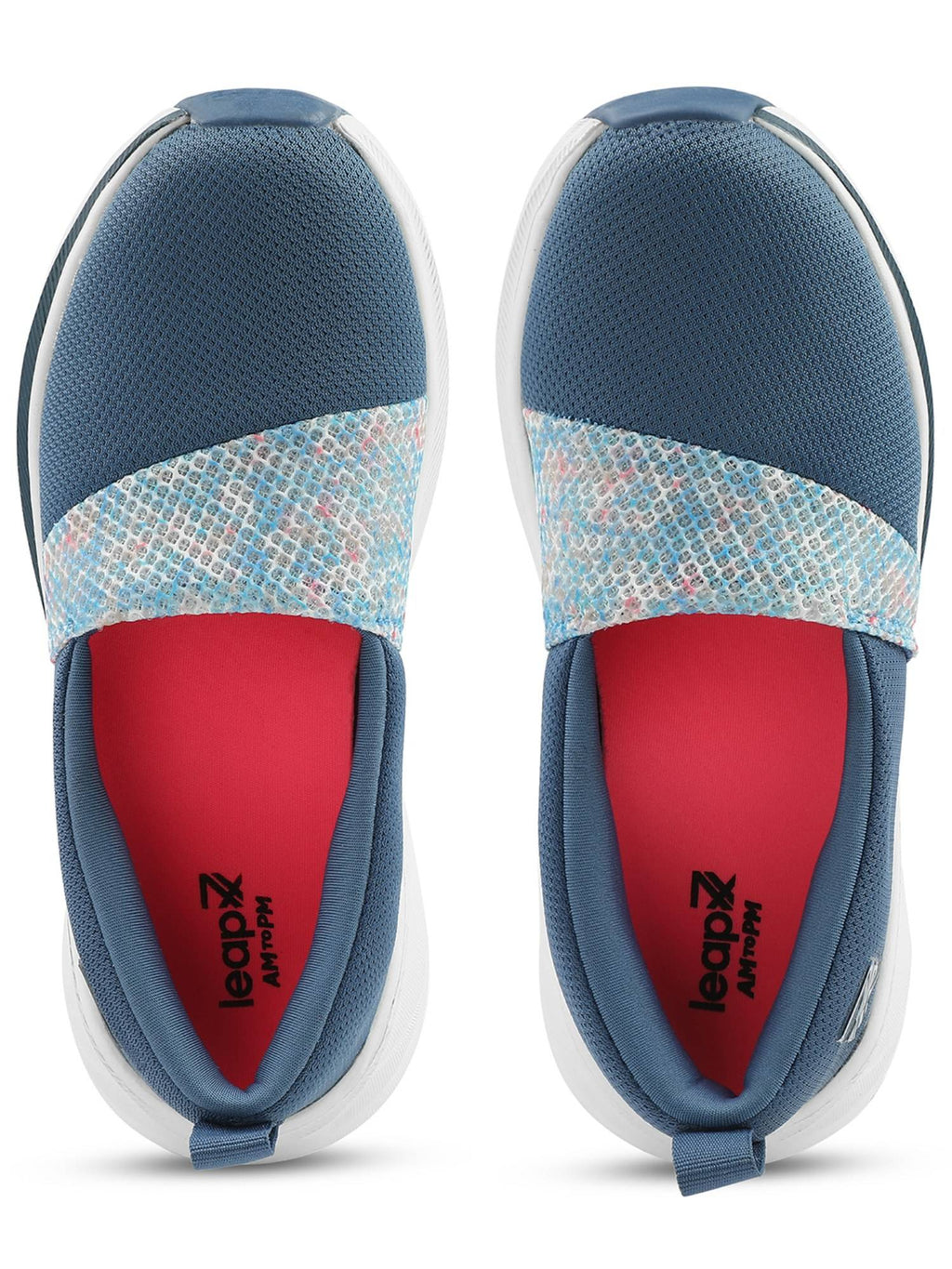 Leap7x CANBERRA1E Blue Sports Walking Shoes for Women | SH9 - view 8