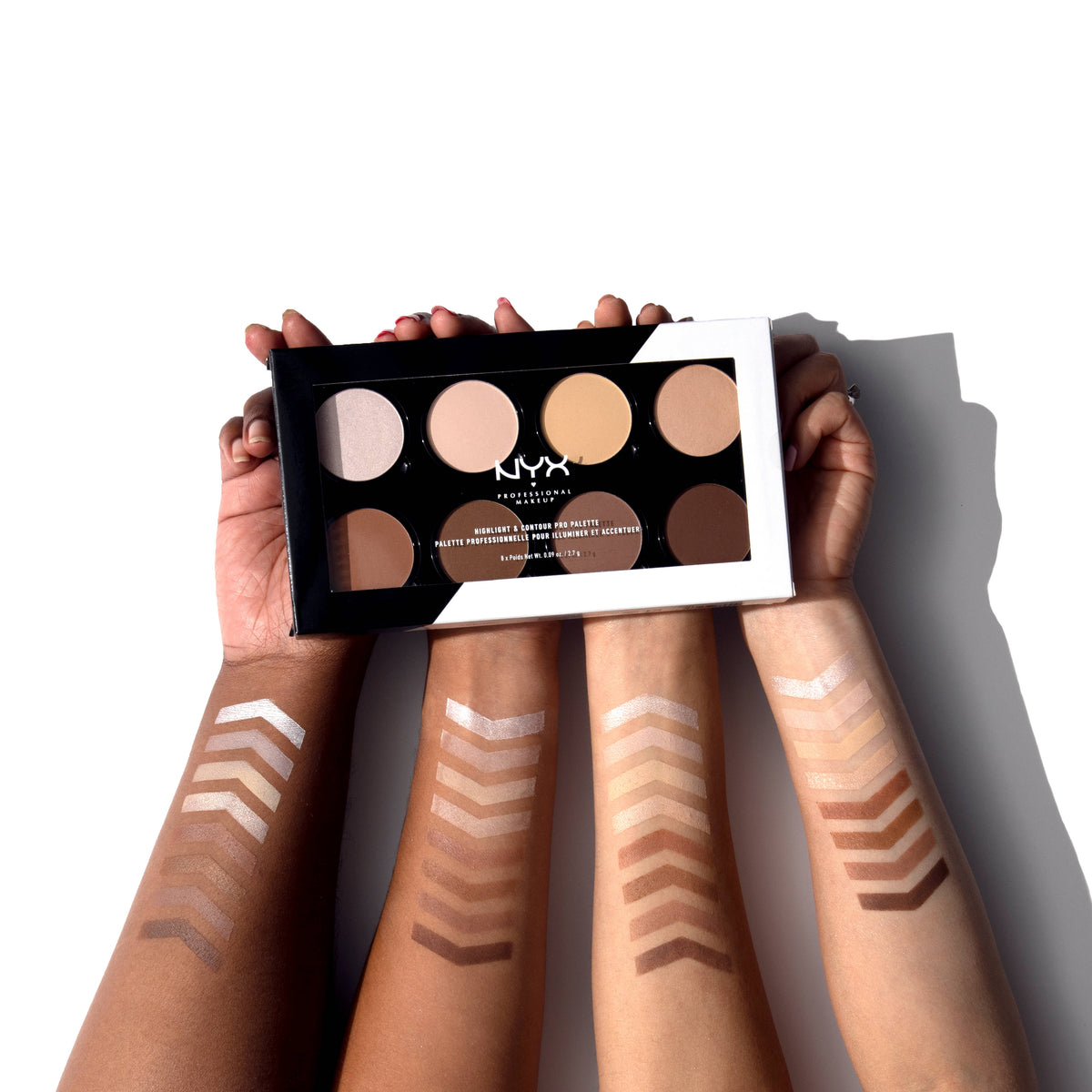 Highlight & Contour Pro Palette Matte Finish (HCPP01) | F14 - view 6