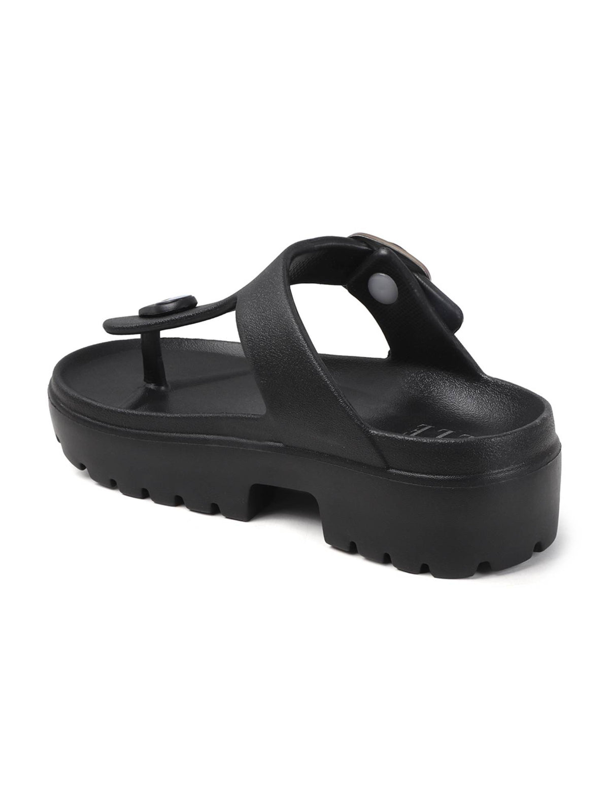 Women Black Block Heels | H78 - view 5