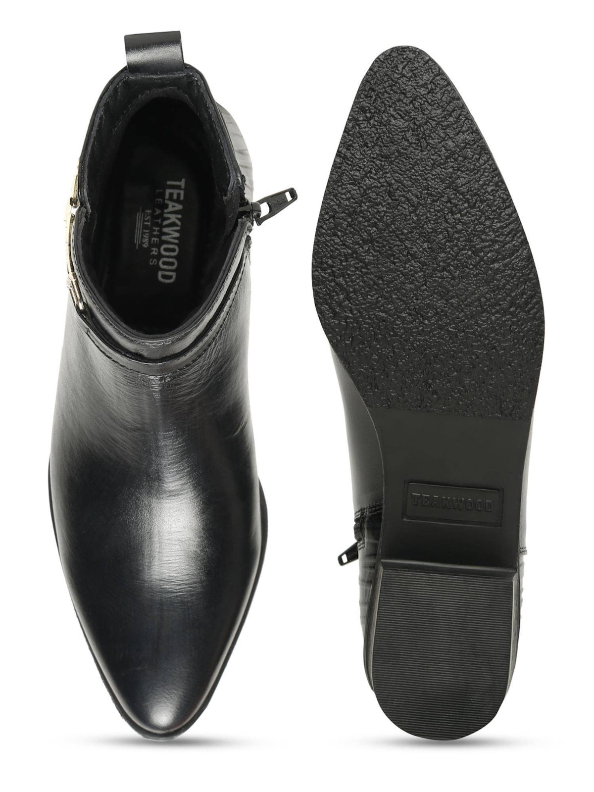 Women Black Casual Boots | BT61 - view 3