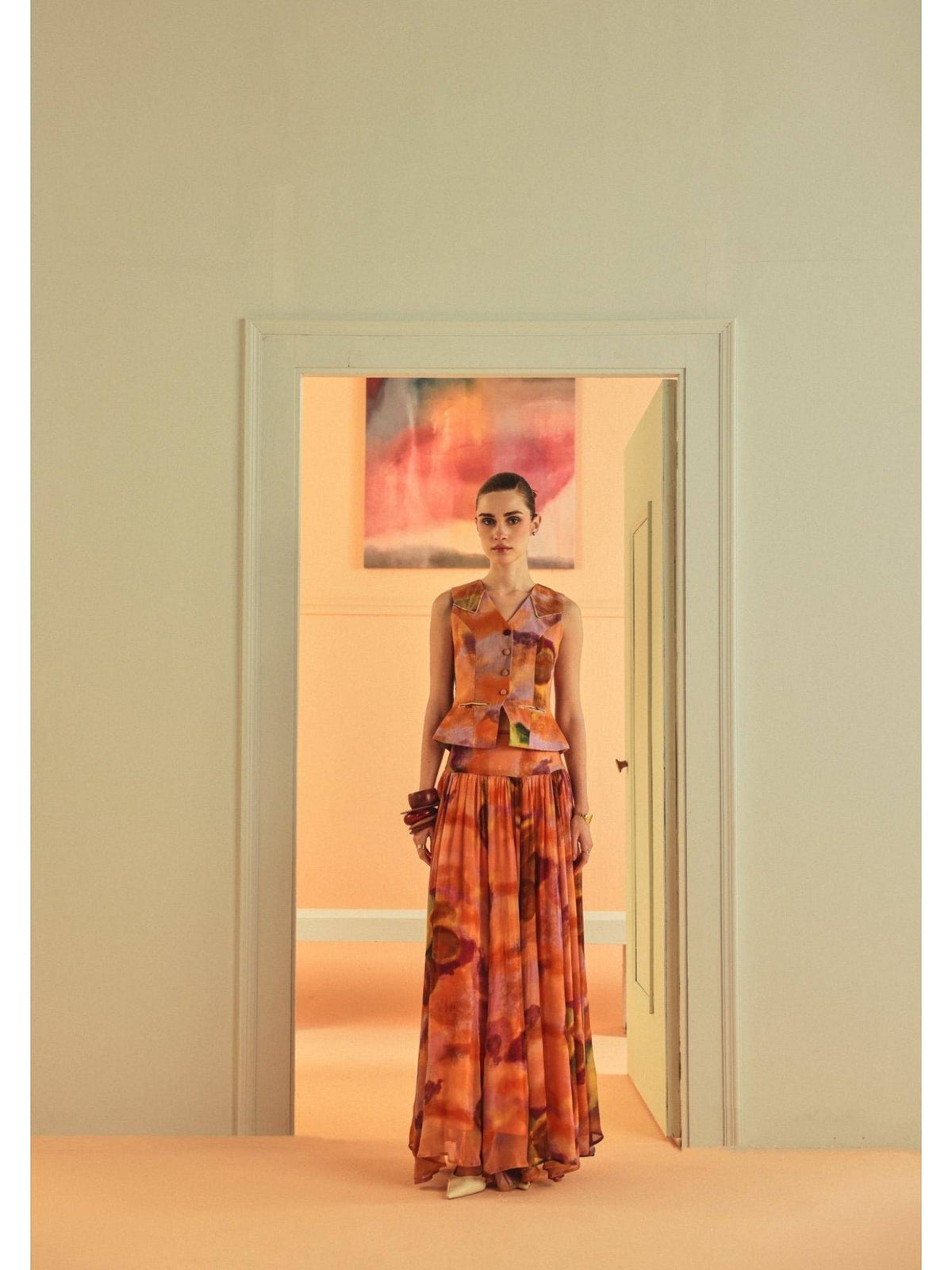 Titania Multicolor Waistcoat | TT98 - view 1