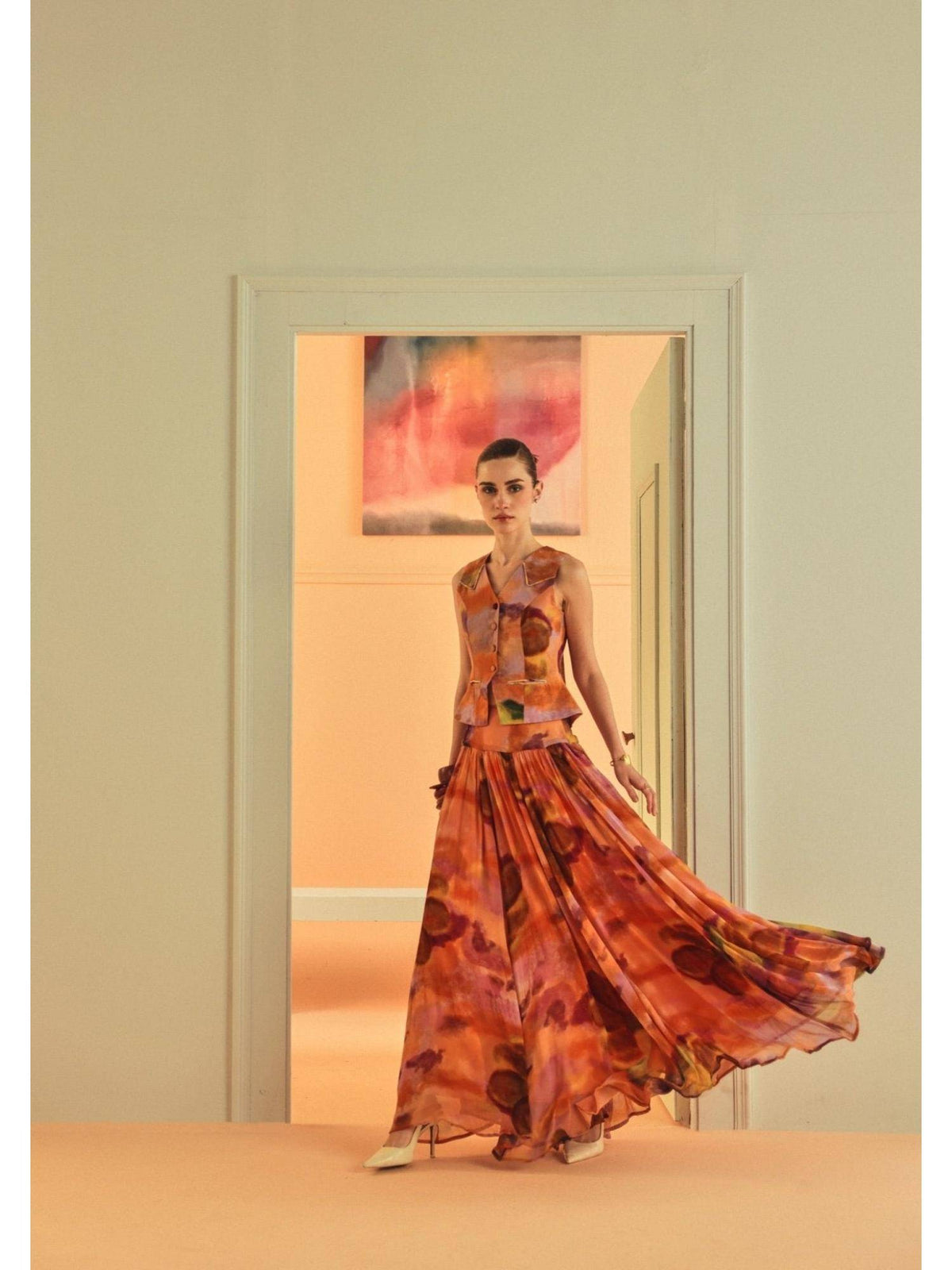 Titania Multicolor Waistcoat | TT98 - view 3