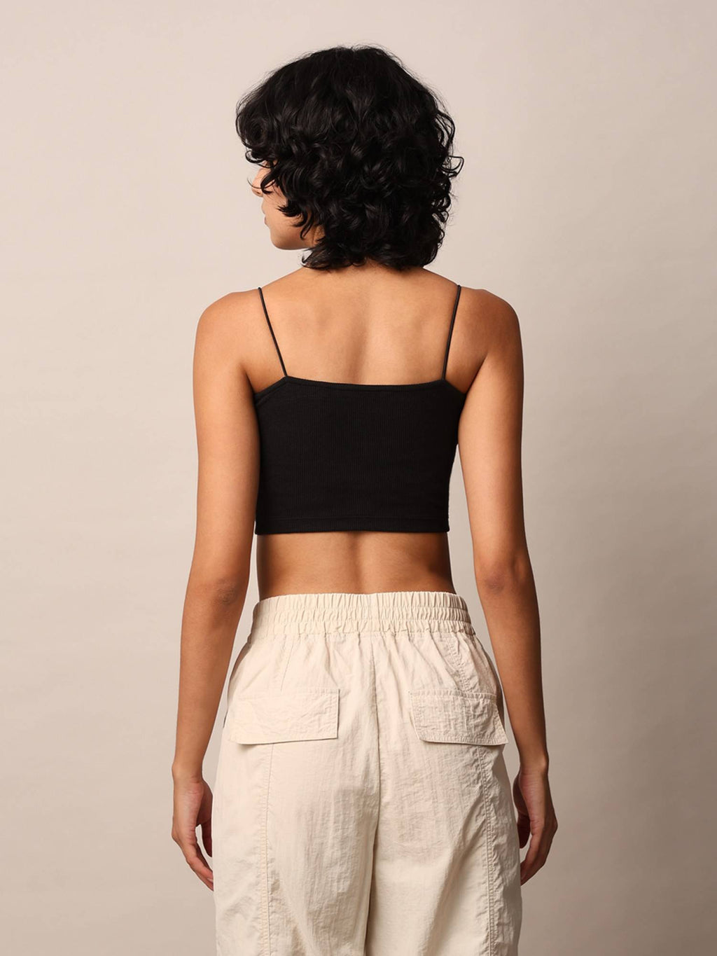 Women Solid Polyamide White Bralette Top | CT61 - view 21