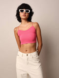 Women Solid Polyamide Black Bralette Top | CT61 - view 8