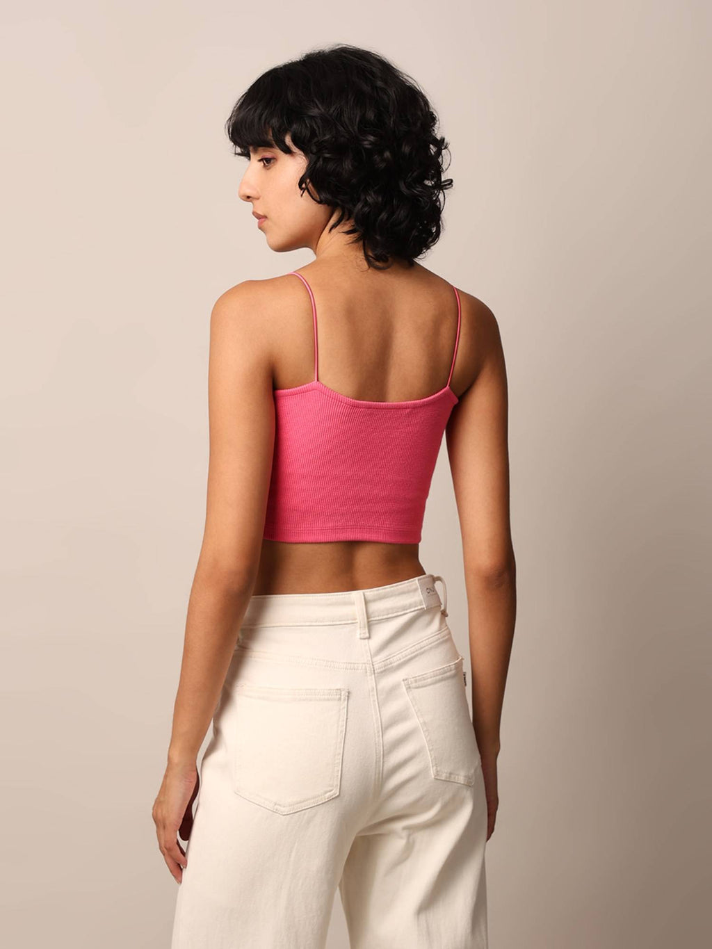 Women Solid Polyamide Black Bralette Top | CT61 - view 13