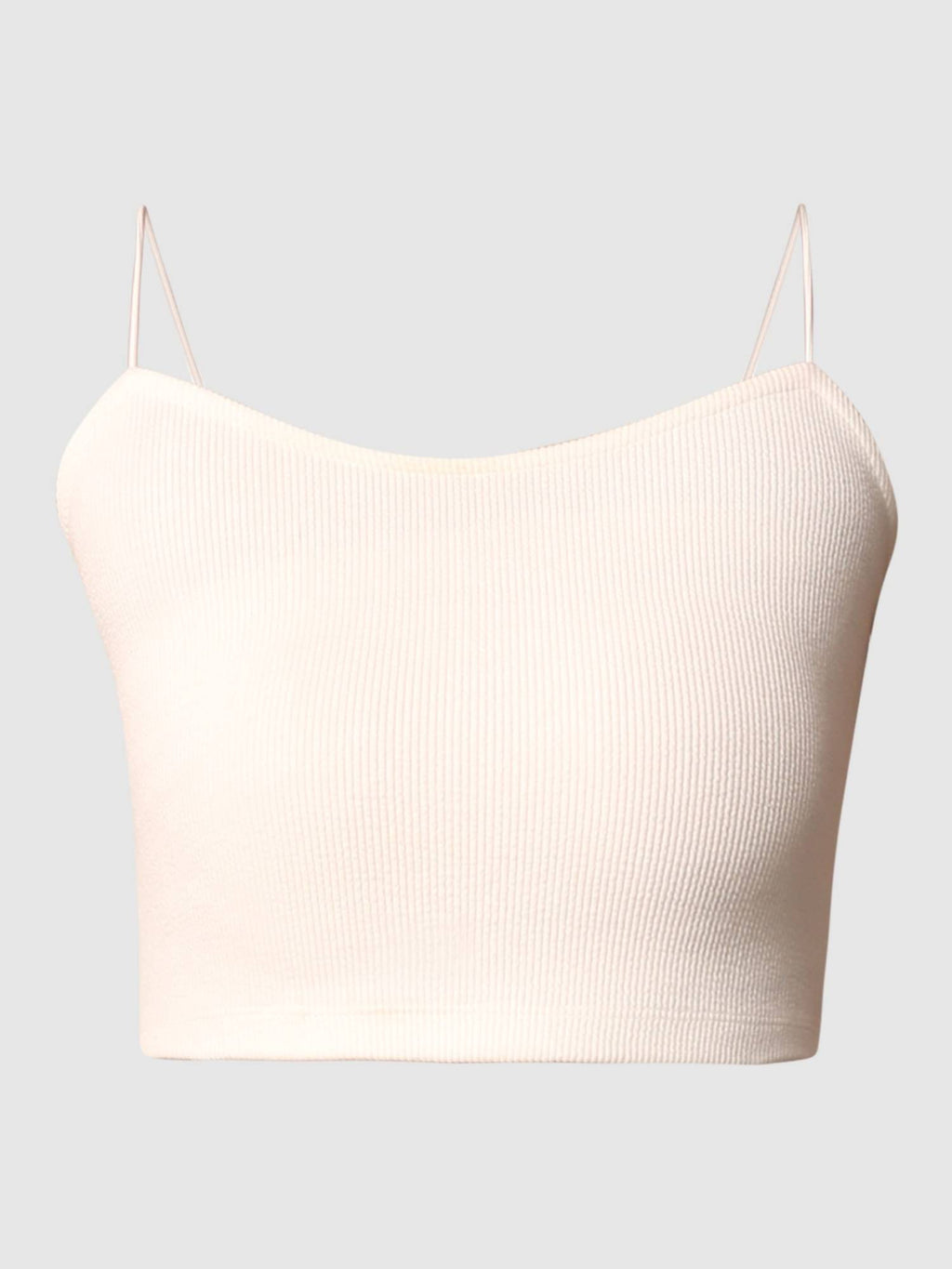 Women Solid Polyamide White Bralette Top | CT61 - view 7