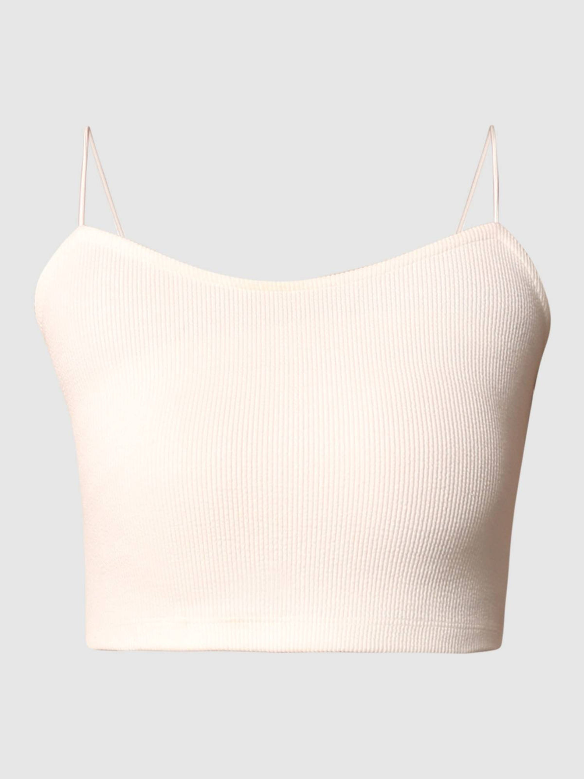Women Solid Polyamide White Bralette Top | CT61 - view 7