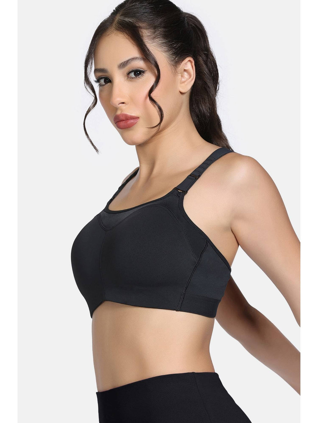 Zelocity High Impact Quick Dry Sports Bra - Castlerock | sb09 - view 20