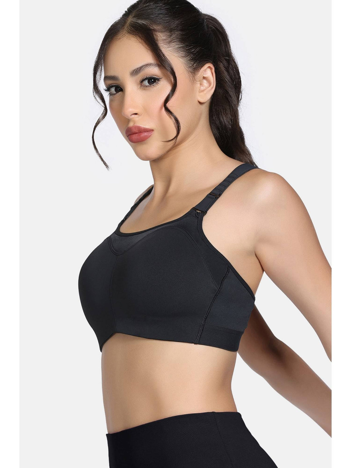 Zelocity High Impact Quick Dry Sports Bra - Castlerock | sb09 - view 20