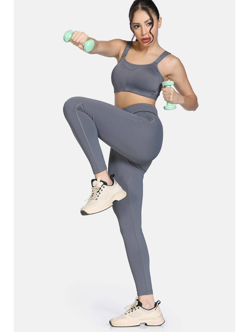 Zelocity High Impact Quick Dry Sports Bra - Castlerock | sb09 - view 5
