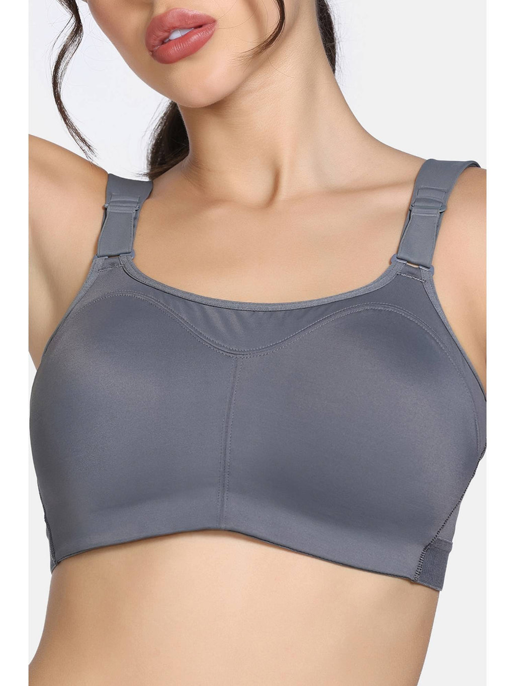 Zelocity High Impact Quick Dry Sports Bra - Castlerock | sb09 - view 6