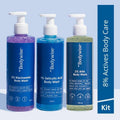Body Wash Kit- Deep Cleanses, Exfoliates Skin, Prevents Acne & Strawberry Legs | BWS9 - view 1