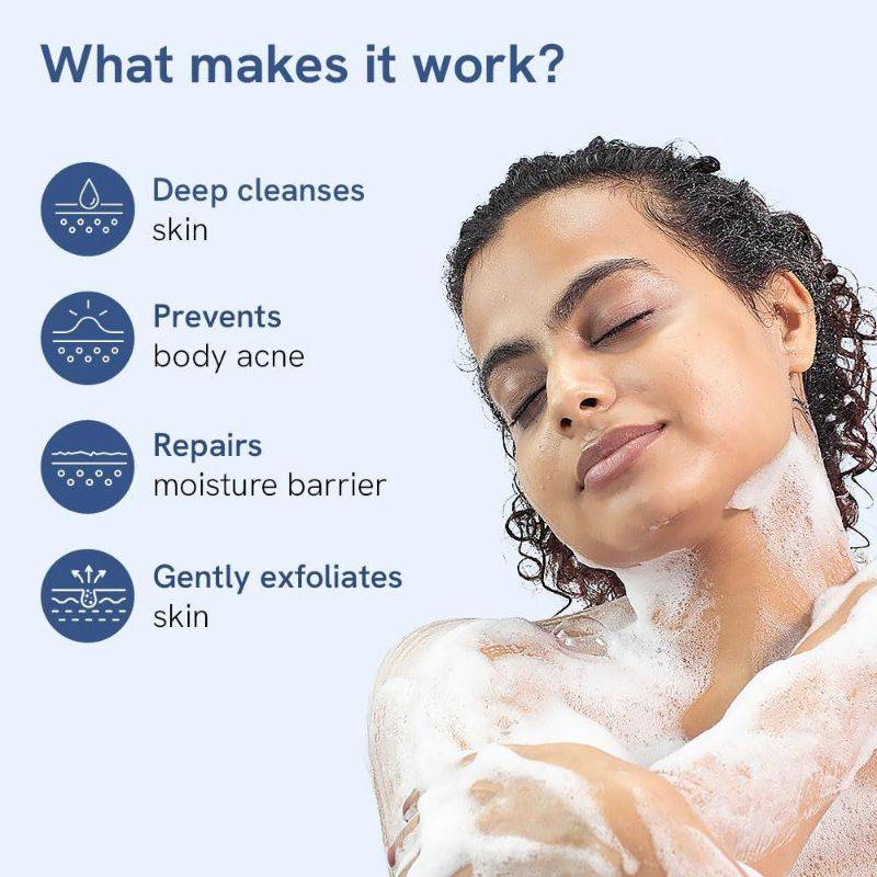 Body Wash Kit- Deep Cleanses, Exfoliates Skin, Prevents Acne & Strawberry Legs | BWS9 - view 2