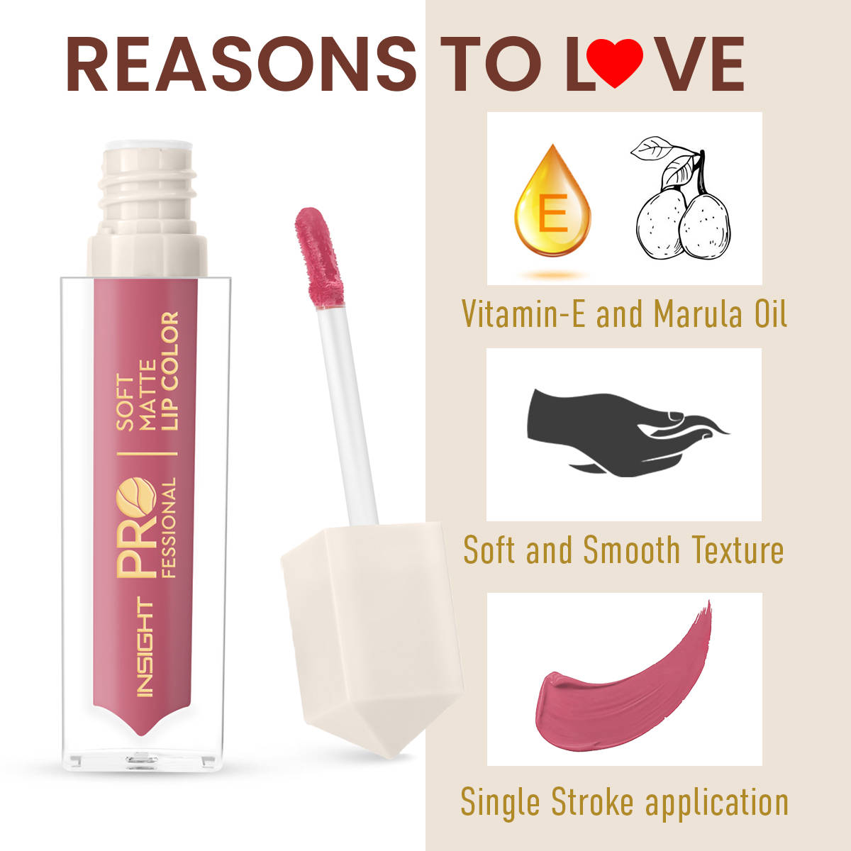 Insight Professional Soft Matte Lip Color | L12 - view 3