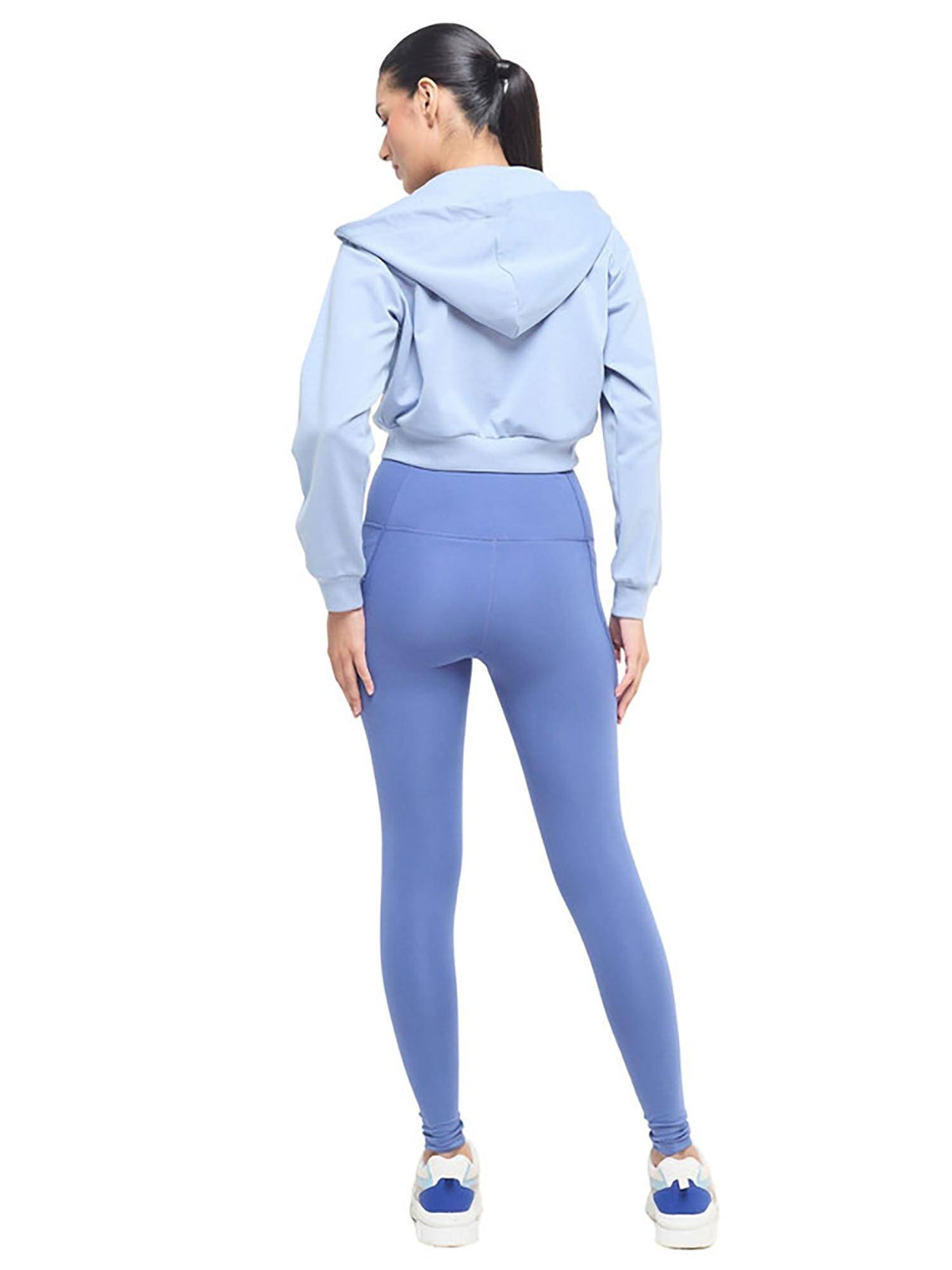 Women Pink Cropped Zip Up Jacket | JK12 - view 25