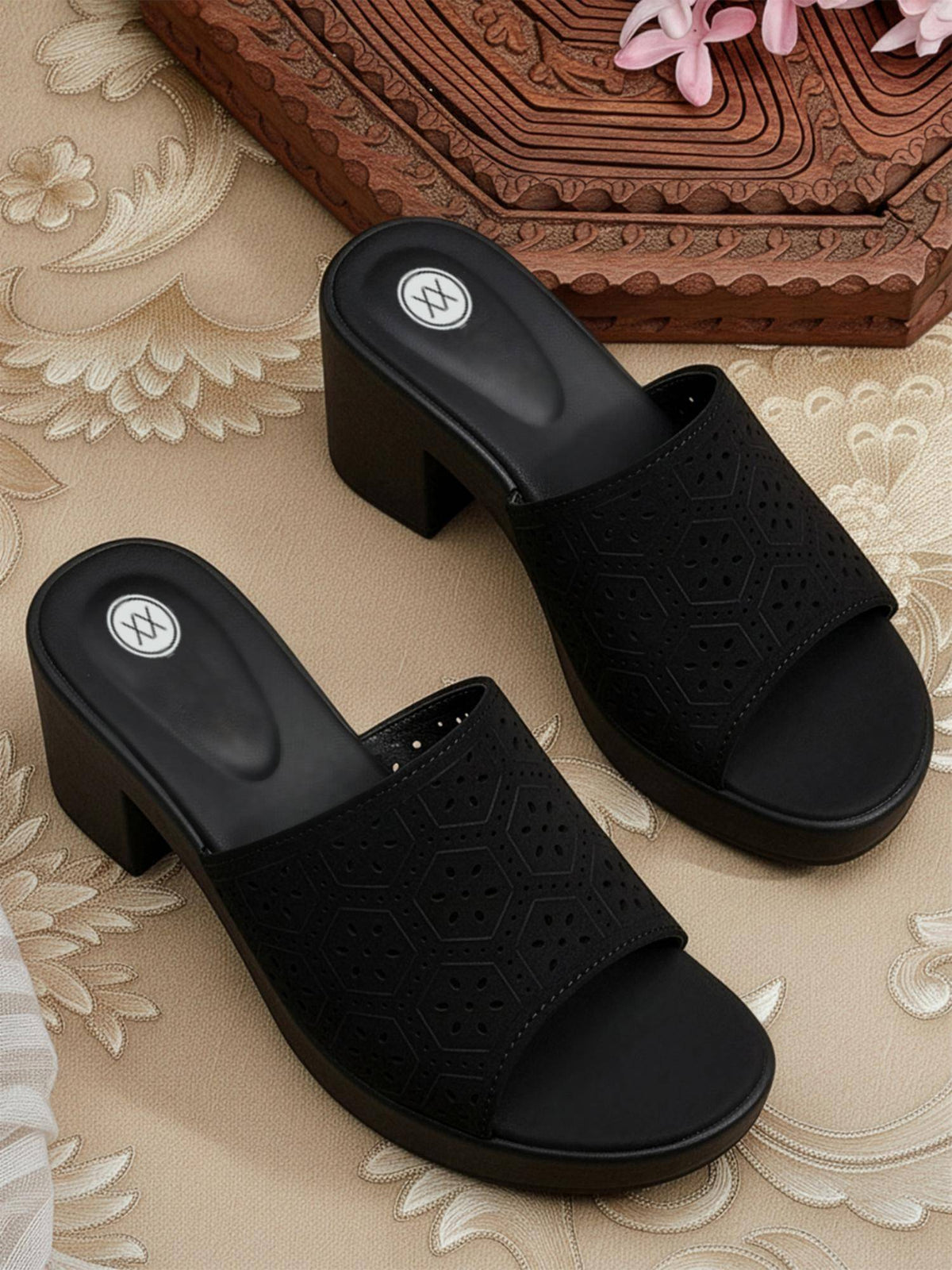 Women Heel Sandal Comfort and Soft - Brown | H78 - view 10