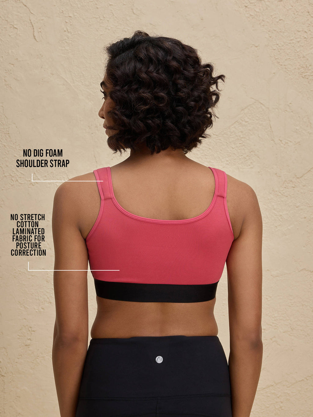 Full Coverage Front Open High Impact Posture Correcting Sports Bra NYK907 Blue | sb09 - view 21