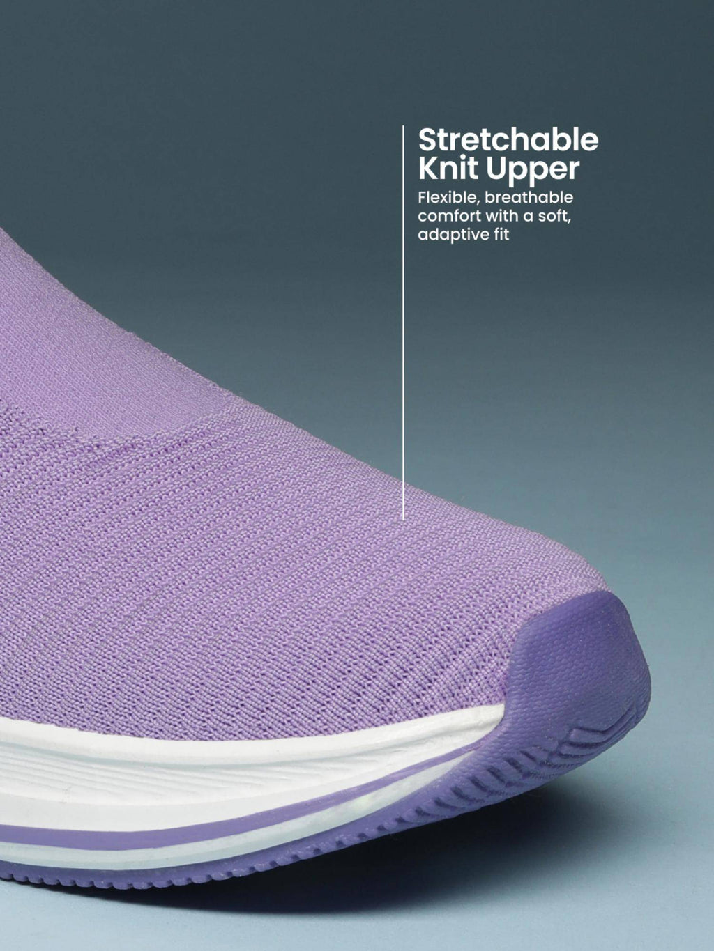 Women Grace Walking Shoes - Purple | SH9 - view 4