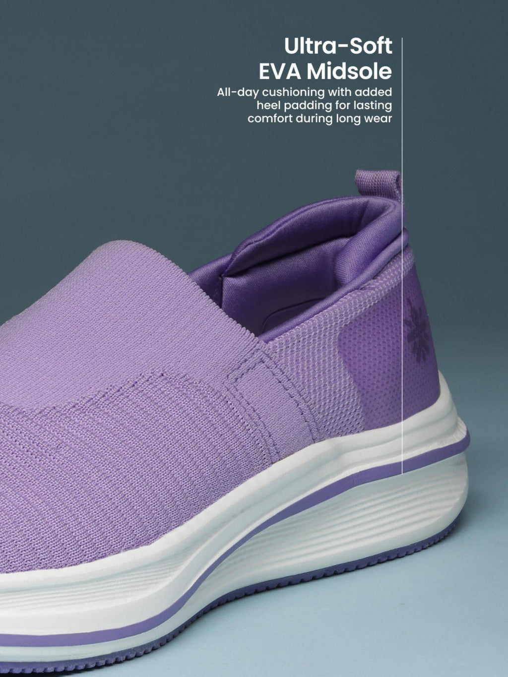 Women Grace Walking Shoes - Purple | SH9 - view 5
