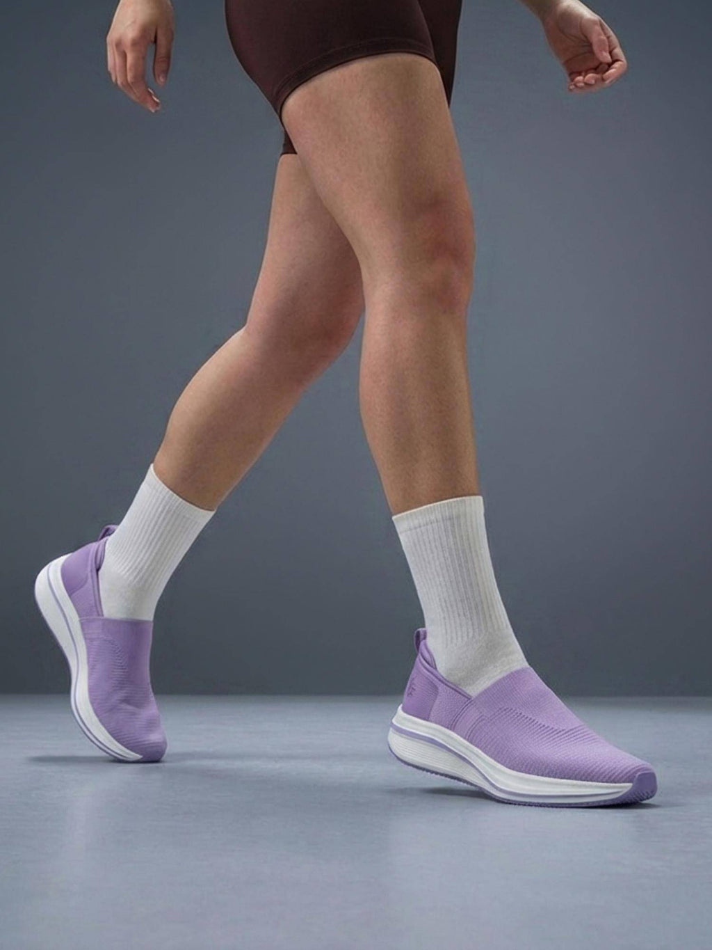 Women Grace Walking Shoes - Purple | SH9 - view 6