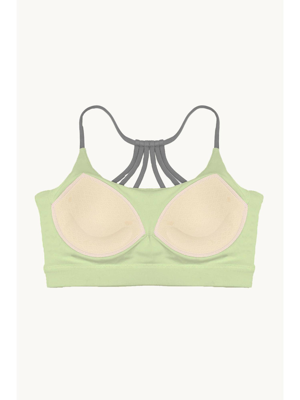 Women Pink Playdate Strappy Sports Bra | sb09 - view 10