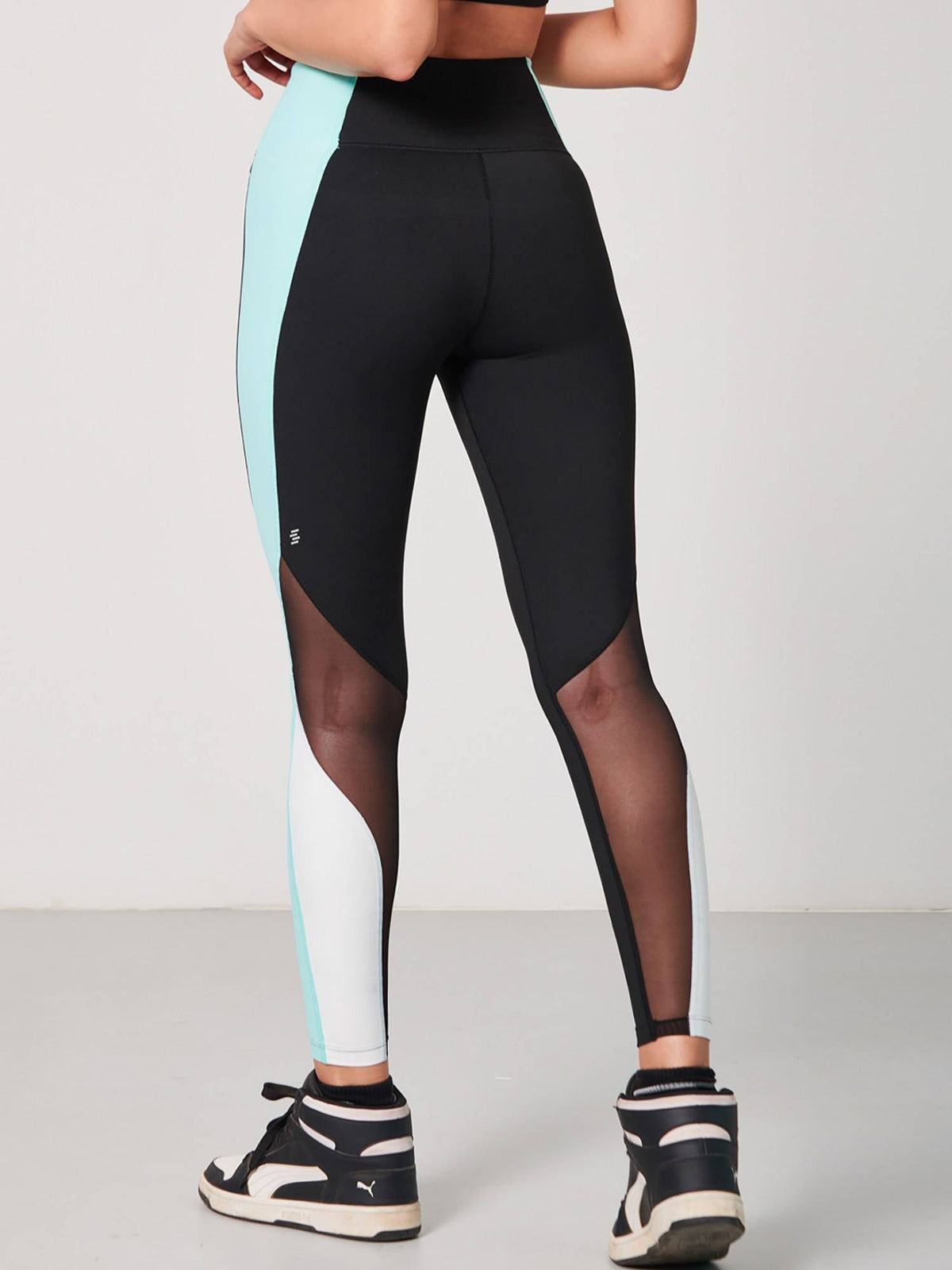 Women Colorblock Leggings | L90 - view 2